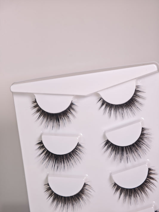 Bold & Beautiful — Handmade Strip Lashes (5 Pairs)