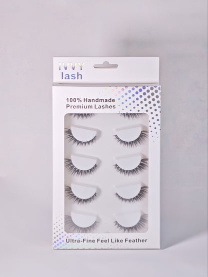 Tokyo Minimal — Handmade Strip Lashes (5 Pairs)