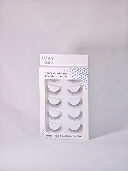 Feather Light — Handmade Strip Lashes (5 Pairs)