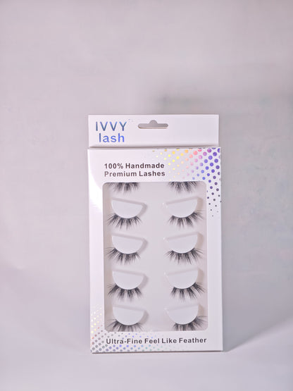Doll Eyes — Handmade Strip Lashes (5 Pairs)