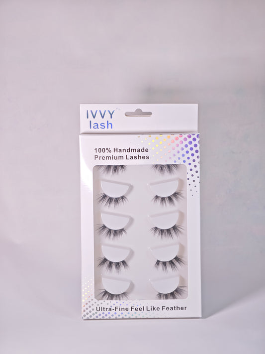Doll Eyes — Handmade Strip Lashes (5 Pairs)