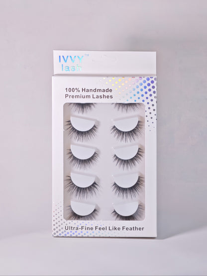 Bold & Beautiful — Handmade Strip Lashes (5 Pairs)