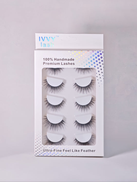 Bold & Beautiful — Handmade Strip Lashes (5 Pairs)