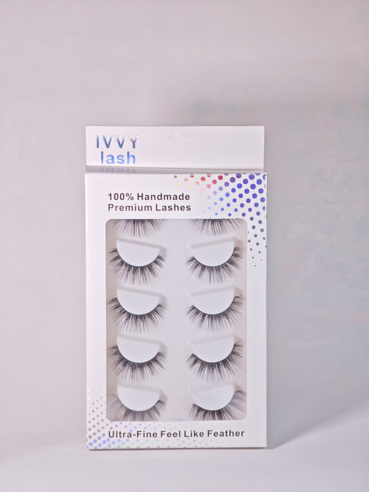 Second Skin — Handmade Strip Lashes (5 Pairs)