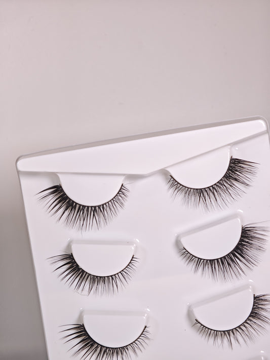 Fox Eye — Handmade Strip Lashes (5 Pairs)